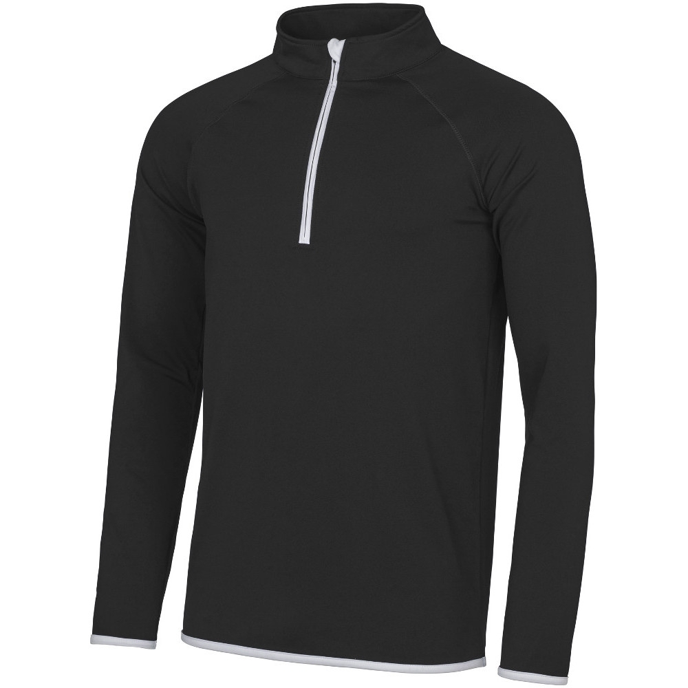 Outdoor Look Mens Cool Sweat Half Zip Active Sweatshirt Top L- Chest Size 43