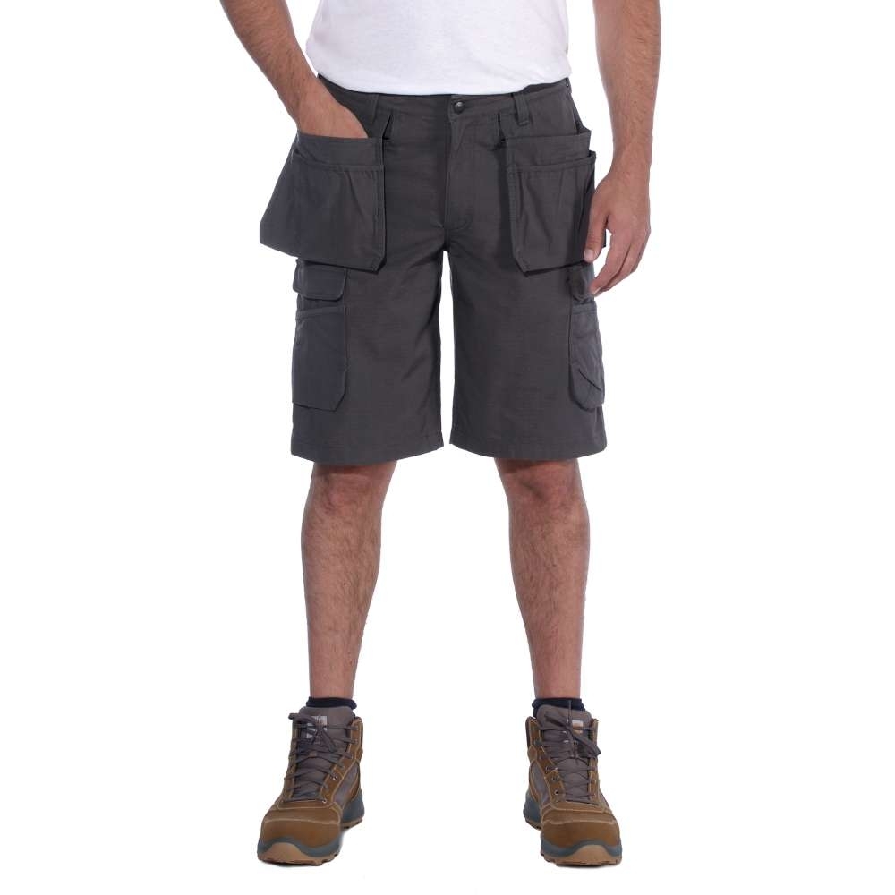 Carhartt Mens Steel Relaxed Fit Multipocket Cargo Shorts Waist 30 (76cm)