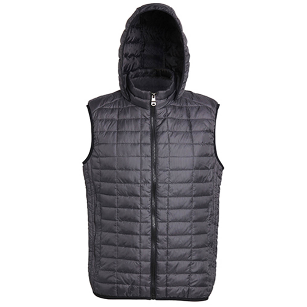 Outdoor Look Mens Honeycomb Hooded Body Warmer Gilet S- Chest 38