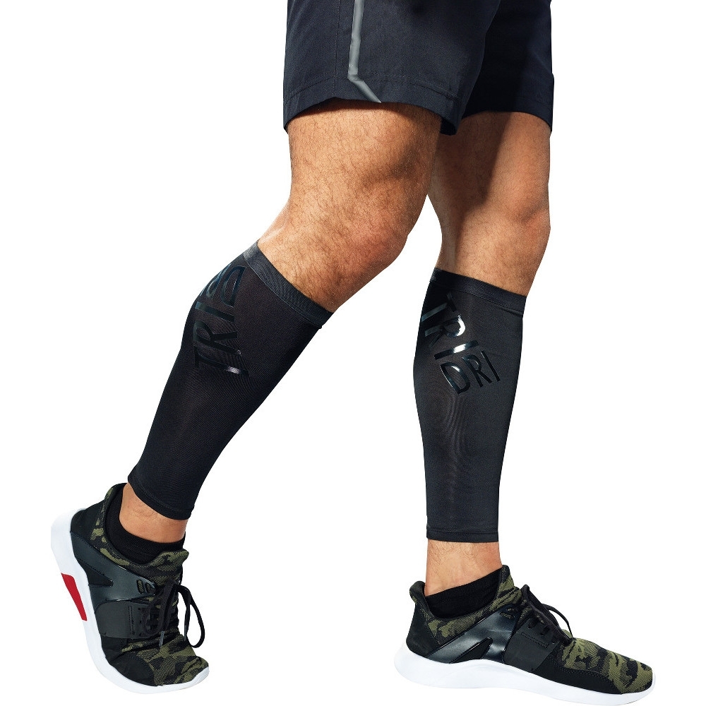 Outdoor Look Mens Running Compression Calf Sleeves Large -34/36