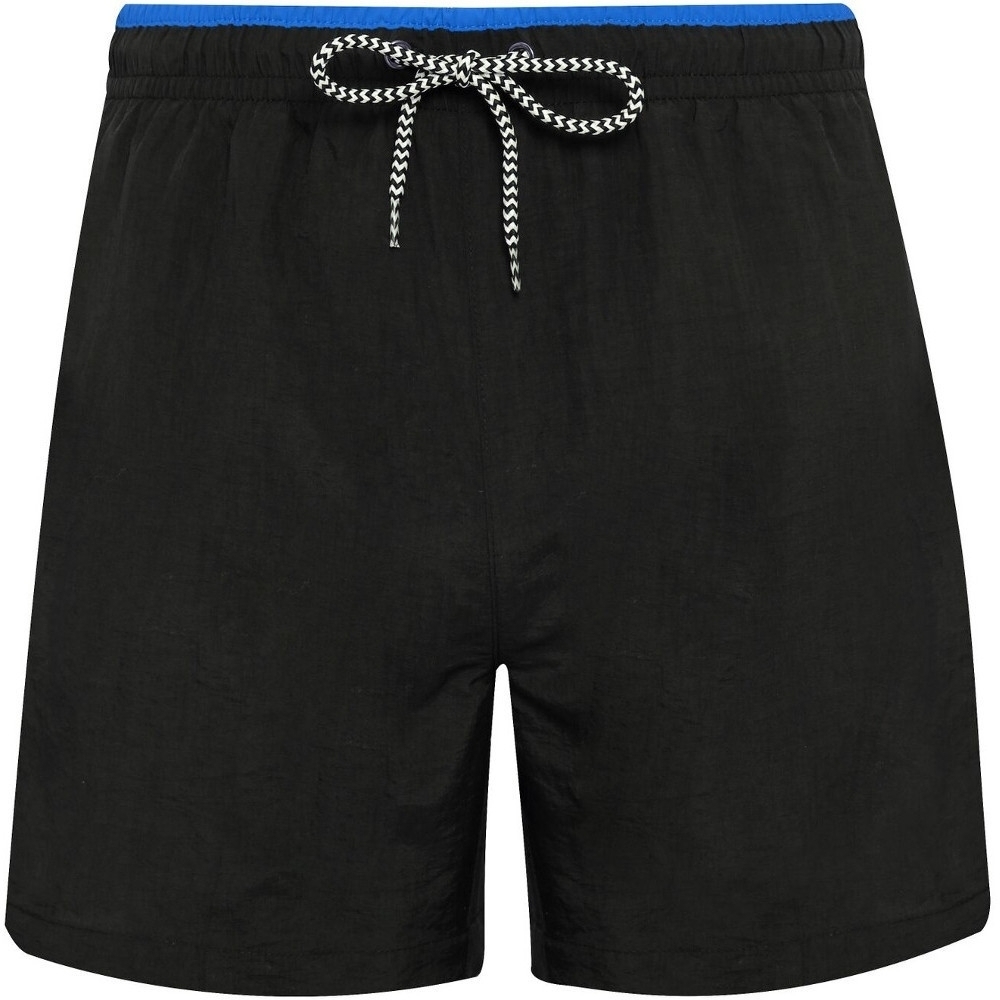 Outdoor Look Mens Sparky Contrast Elasticated Swim Shorts 2xl- Waist 40