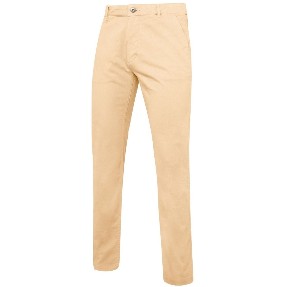 Outdoor Look Mens Willis Slim Fit Casual Chino Trousers 2xl- Waist 40 (inside Leg 32)