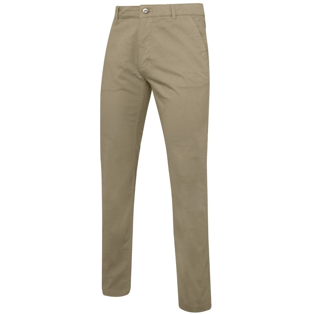 Outdoor Look Mens Willis Slim Fit Casual Chino Trousers 4xl- Waist 44 (inside Leg 32)
