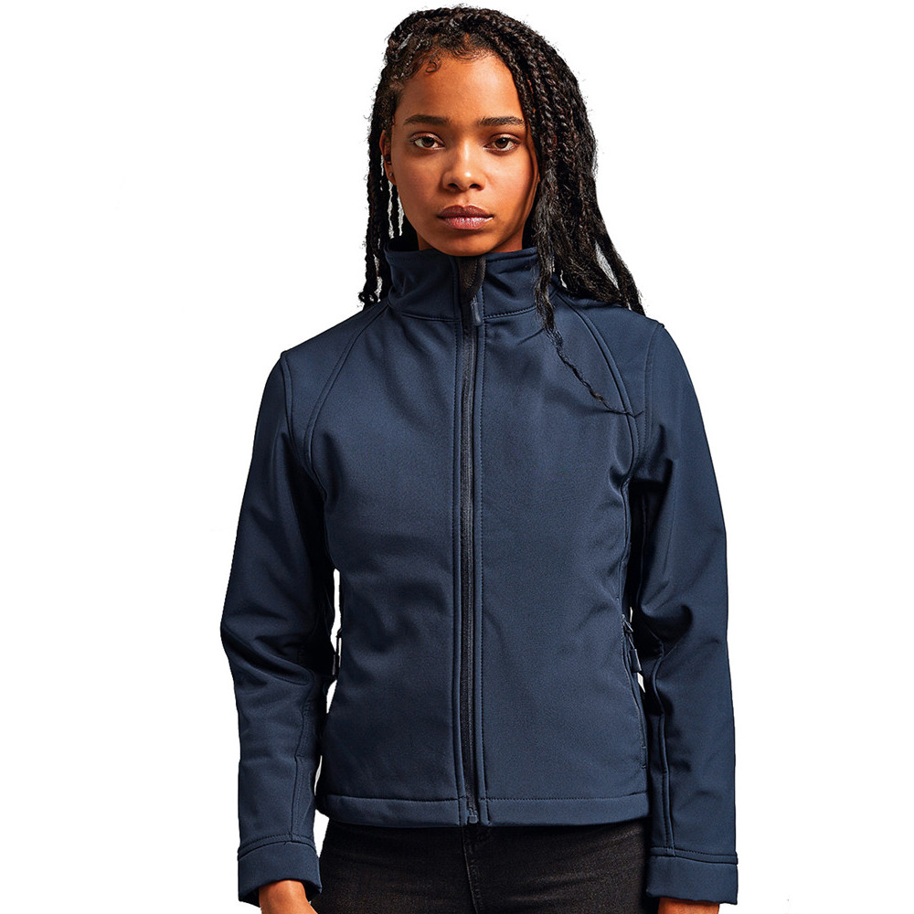 Outdoor Look Womens Breathable Shaped Softshell Jacket Xs- Uk Size 8