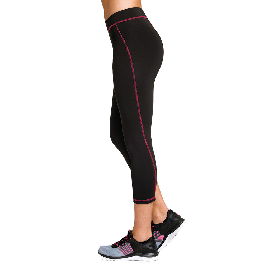 Outdoor Look Womens Capri 3/4 Fitness Stretch Leggings Xs- Uk Size 8