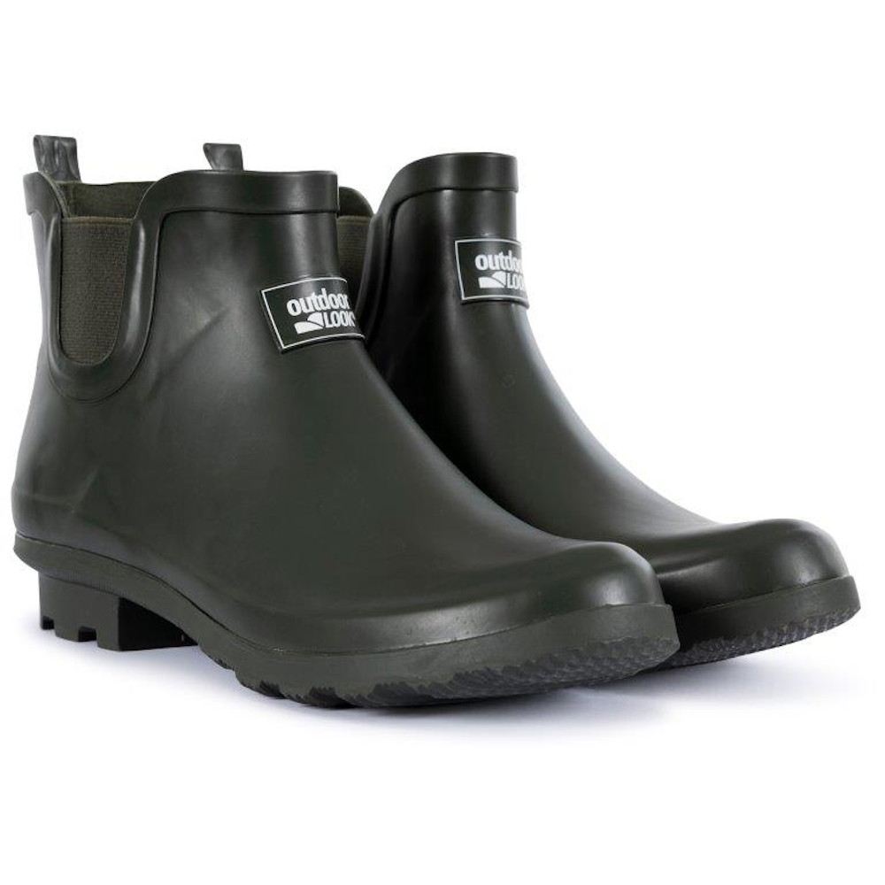 Outdoor Look Womens Emer Waterproof Ankle Wellington Boots Uk Size 3 (eu 36)