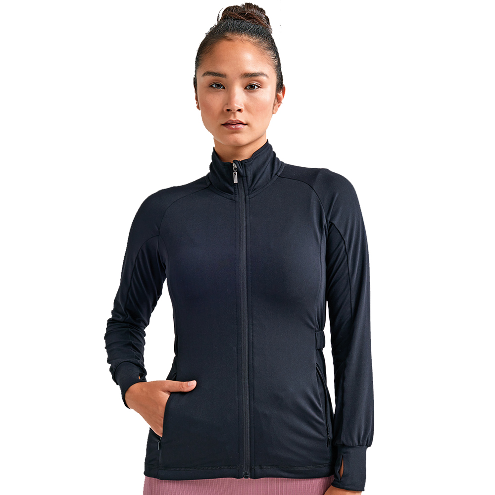 Outdoor Look Womens Performance Fitted High Neck Jacket Medium-uk 12