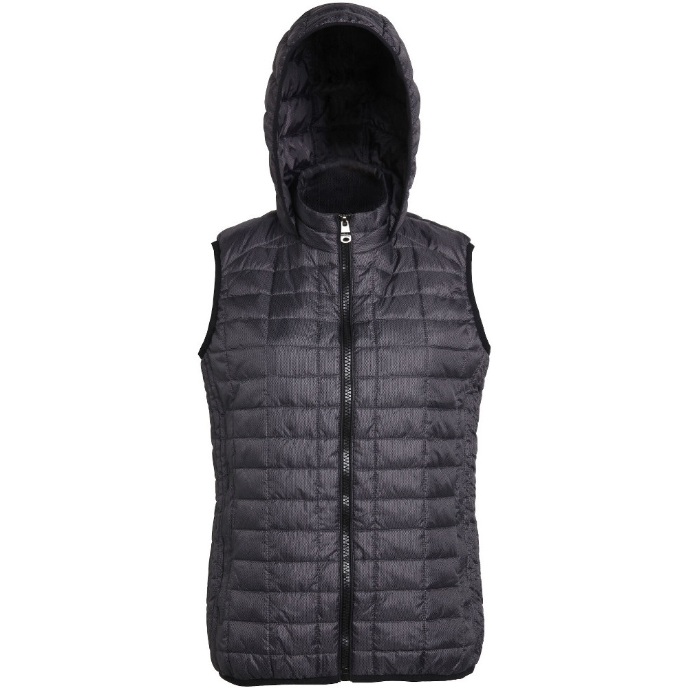 Outdoor Look Womens/ladies Ballater Hooded Padded Gilet Body Warmer 2xl- Uk Size 18