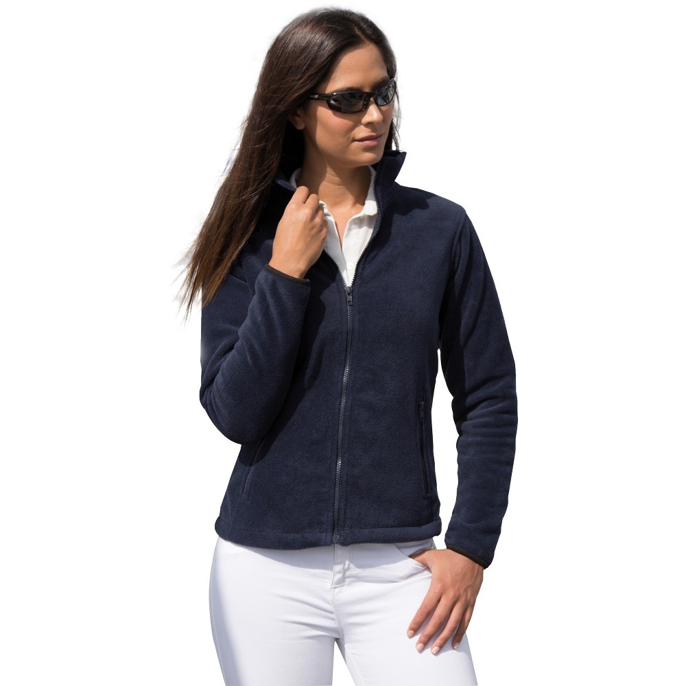 Outdoor Look Womens/ladies Ossa Fashion Fit Zip Fleece Top 2xl- Uk Size 18