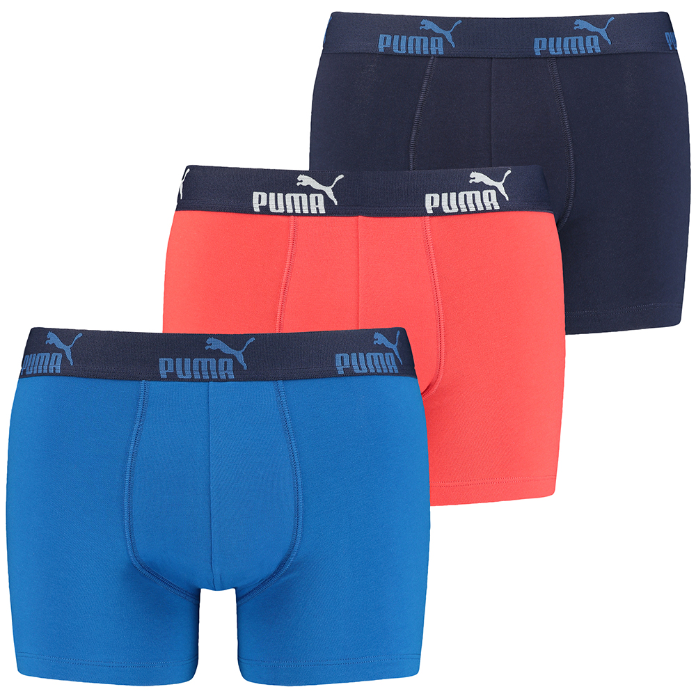 Puma Mens Puma Promo 3 Pack Comfortable Fit Boxers L- Waist 35-37 (89-94cm)