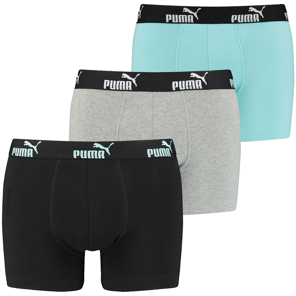 Puma Mens Puma Promo 3 Pack Comfortable Fit Boxers Xl- Waist 38-40 (97-102cm)