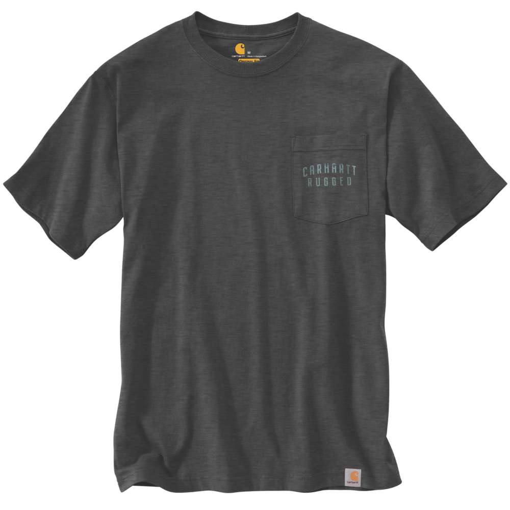Carhartt Mens Workwear Back Short Sleeve Graphic T Shirt S - Chest 35-37 (89-94cm)