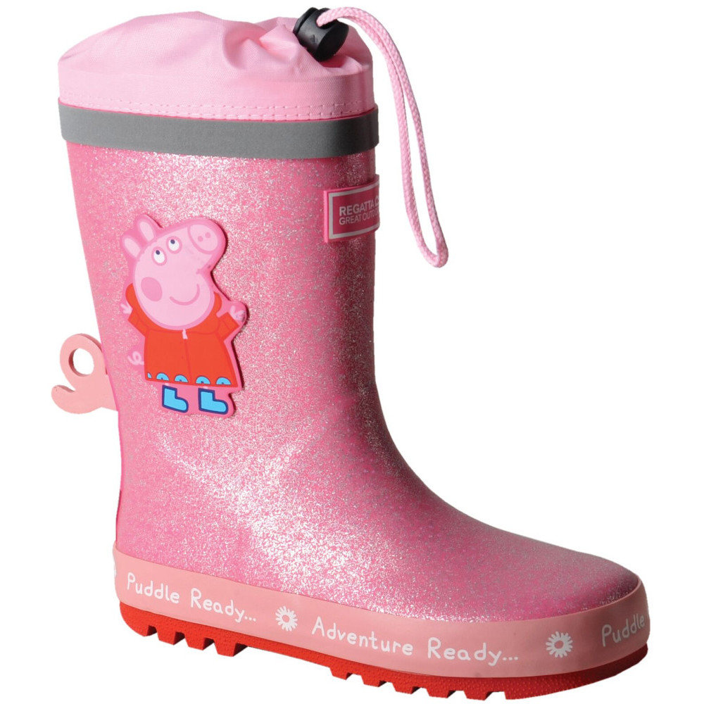 Regatta BoysandGirls Peppa Pig Puddle Wellington Boots Uk Size 2 (eu 34)