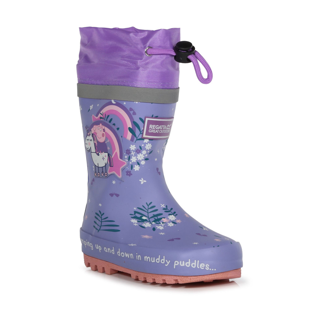 Regatta BoysandGirls Peppa Splash Wellington Boots Uk Size 10 (eu 29)