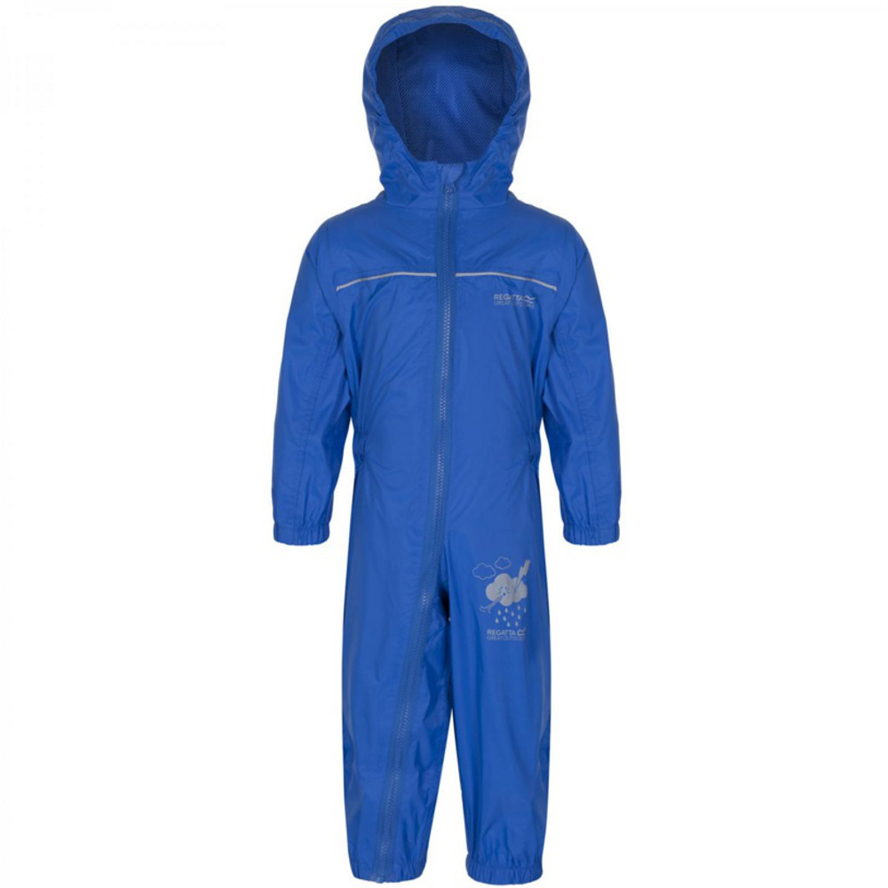 Regatta BoysandGirls Puddle Iv Waterproof All-in-one Suit 60-72 Months (110-116cm)