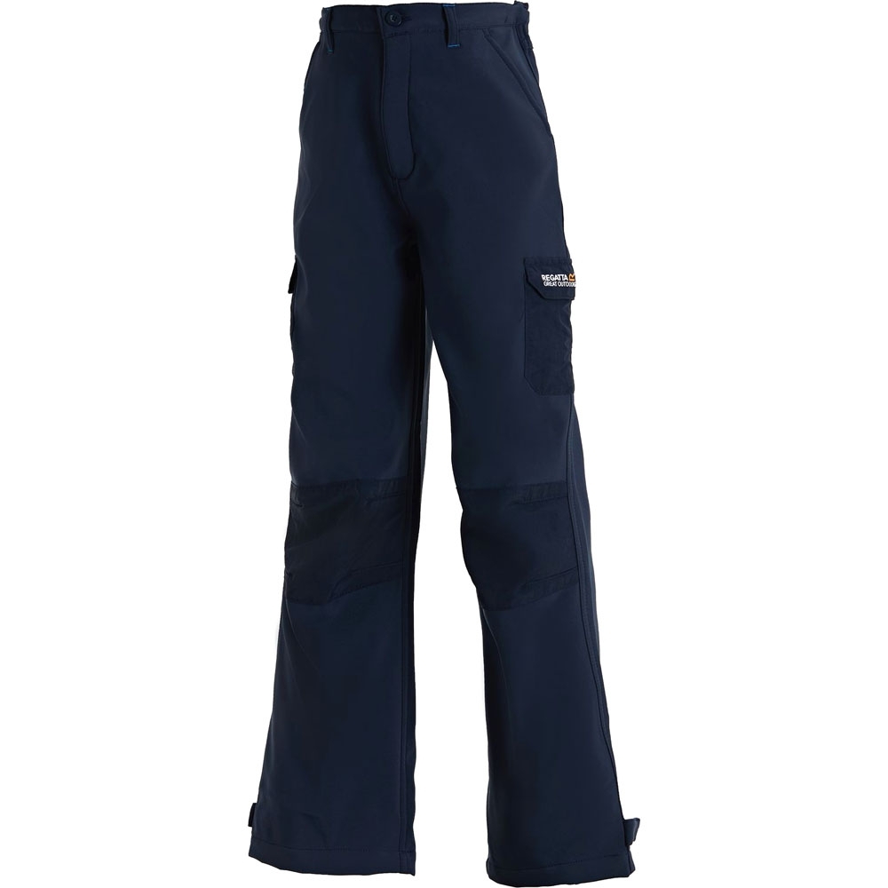 Regatta BoysandGirls Winter Softshell Wind Resistant Trousers 11-12 Years - Waist 65-67cm (height 146-152cm)