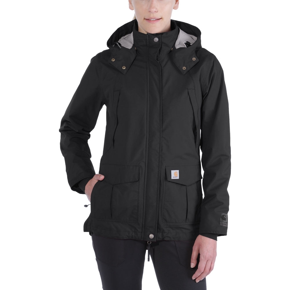 Carhartt Womens 102382 Shoreline Durable Waterproof Jacket Xs - Bust 33 (84cm)