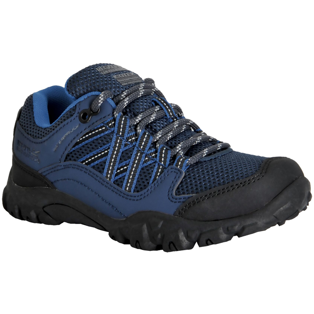 Regatta Boys Edgepoint Jnr Waterproof Walking Shoes Uk Size 10 (eu 29)
