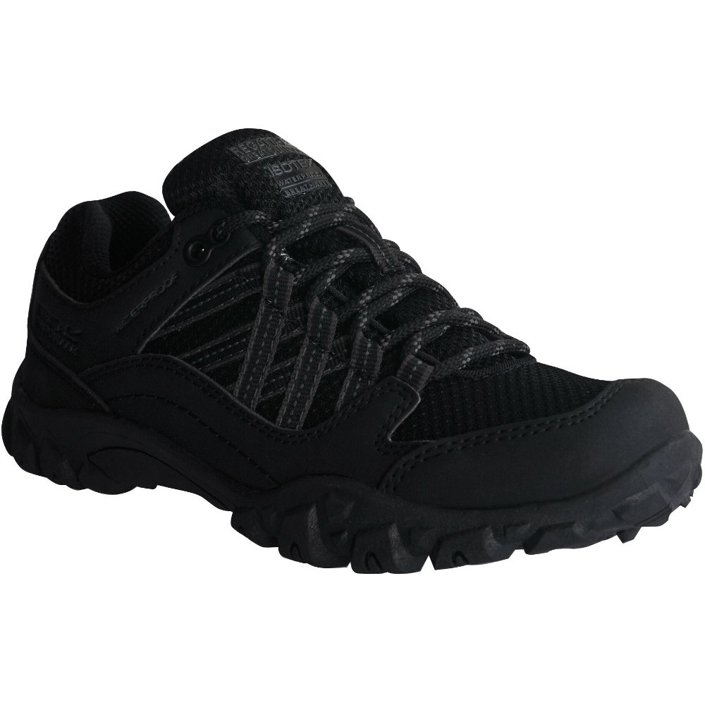 Regatta Boys Edgepoint Waterproof Breathable Walking Shoes Uk Size 1 (eu 33)