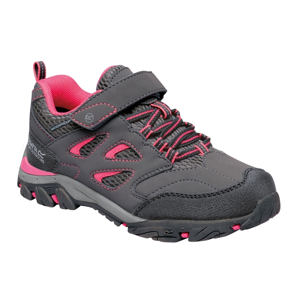 Regatta Boys Holcombe Iep Waterproof Walking Shoes Uk Size 2.5 (eu 35)