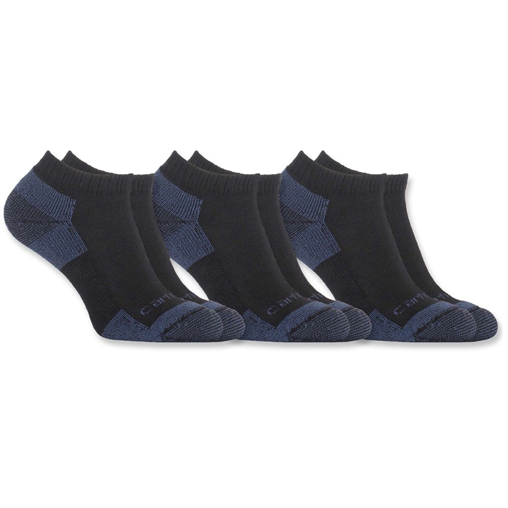 Carhartt Womens All Season Breathable Durable 3 Pack Socks Medium - Uk 5-7.5  Eu 38-42  Us 5.5-8.5