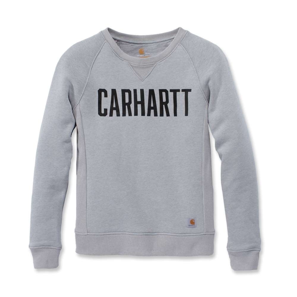 Carhartt Womens Clarksburg Graphic Cotton Crewneck Sweater Xs - Bust 33 (84cm)