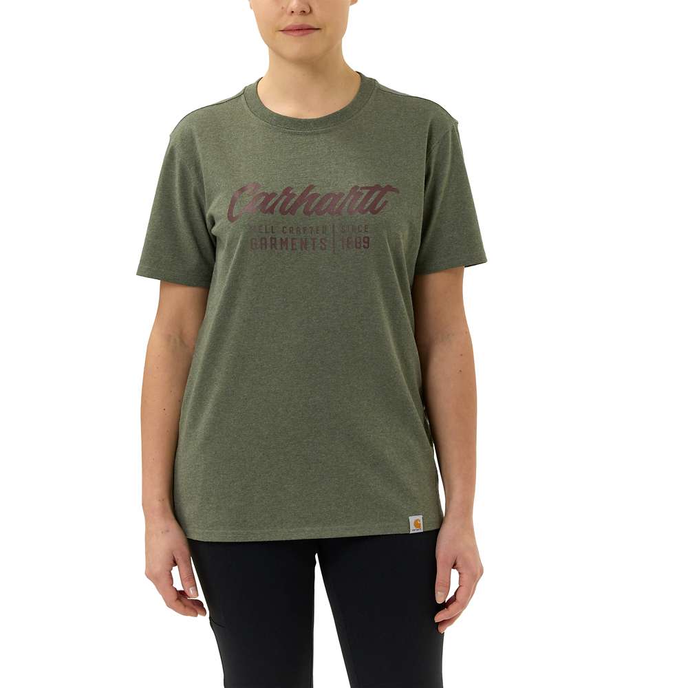Carhartt Womens Crafted Graphic Short Sleeve T Shirt Xl - Bust 41.5-43.5 (105-110cm)