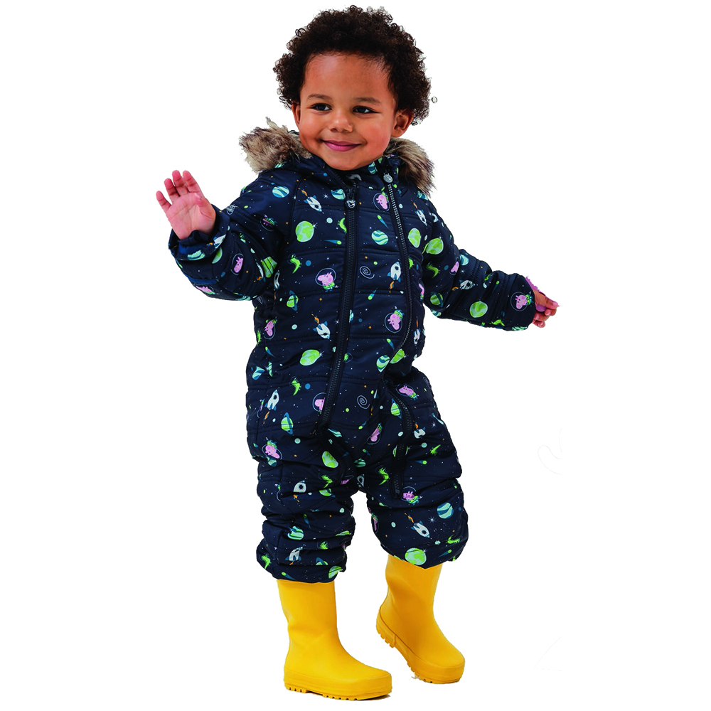 Regatta Boys Peppa Pig Padded All In One Winter Snow Suit 6-12 Months