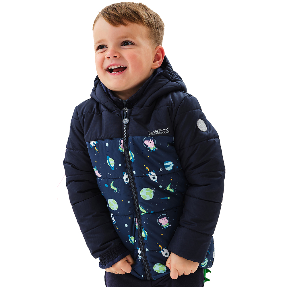 Regatta Boys Peppa Pig Padded Insulated Hooded Jacket Coat 12-18 Months