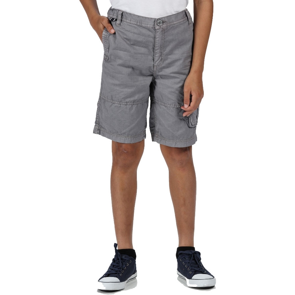 Regatta Boys Shorewalk Camoflauge Cotton Twill Shorts 14 Years - Waist 73-76cm (height 164-170cm)