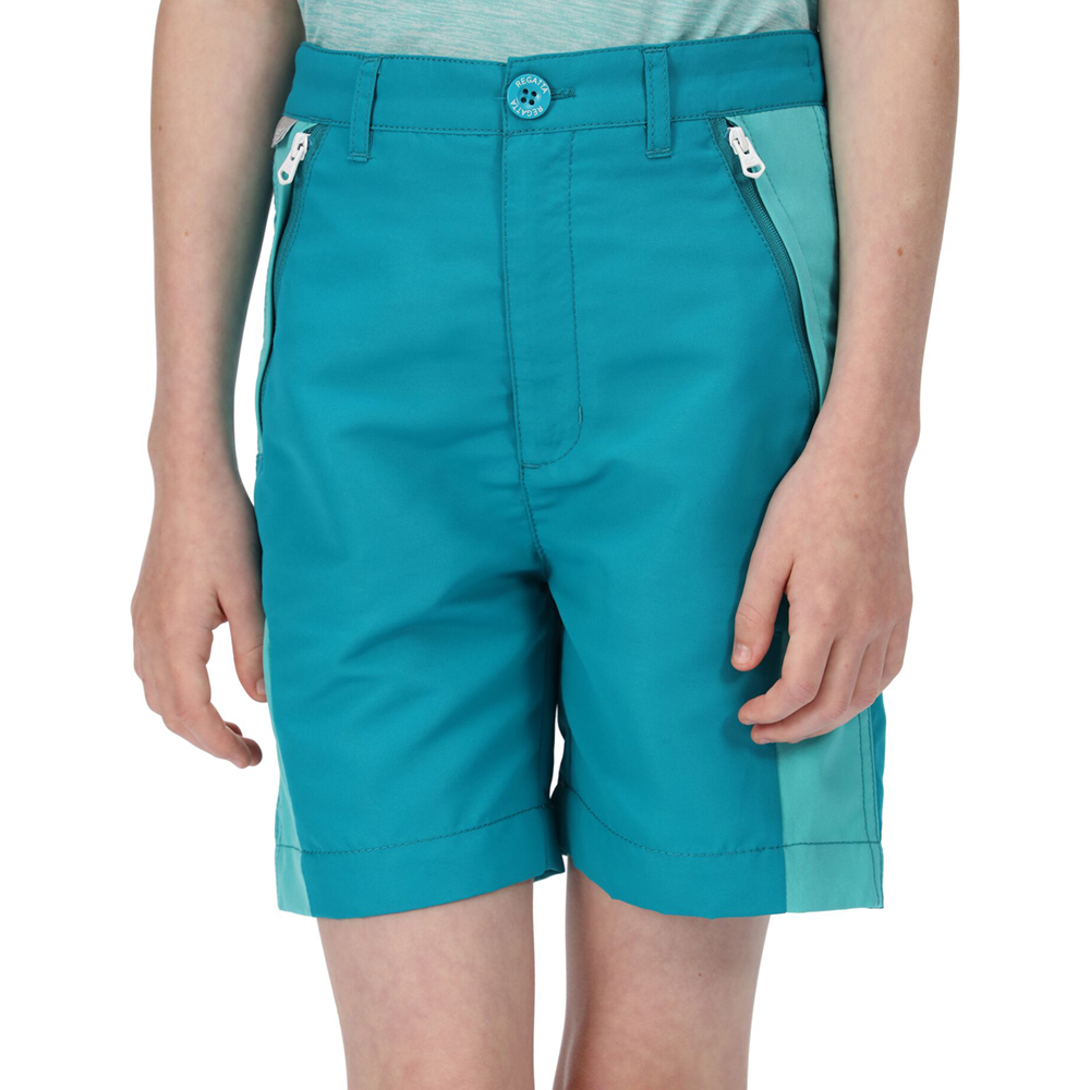 Regatta Boys Sorcer Mountain Ii Quick Drying Summer Shorts 7-8 Years - Waist 58-60cm (height 122-128cm)