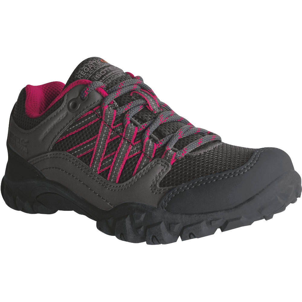 Regatta Girls Edgepoint Waterproof Breathable Walking Shoes Uk Size 1 (eu 33)