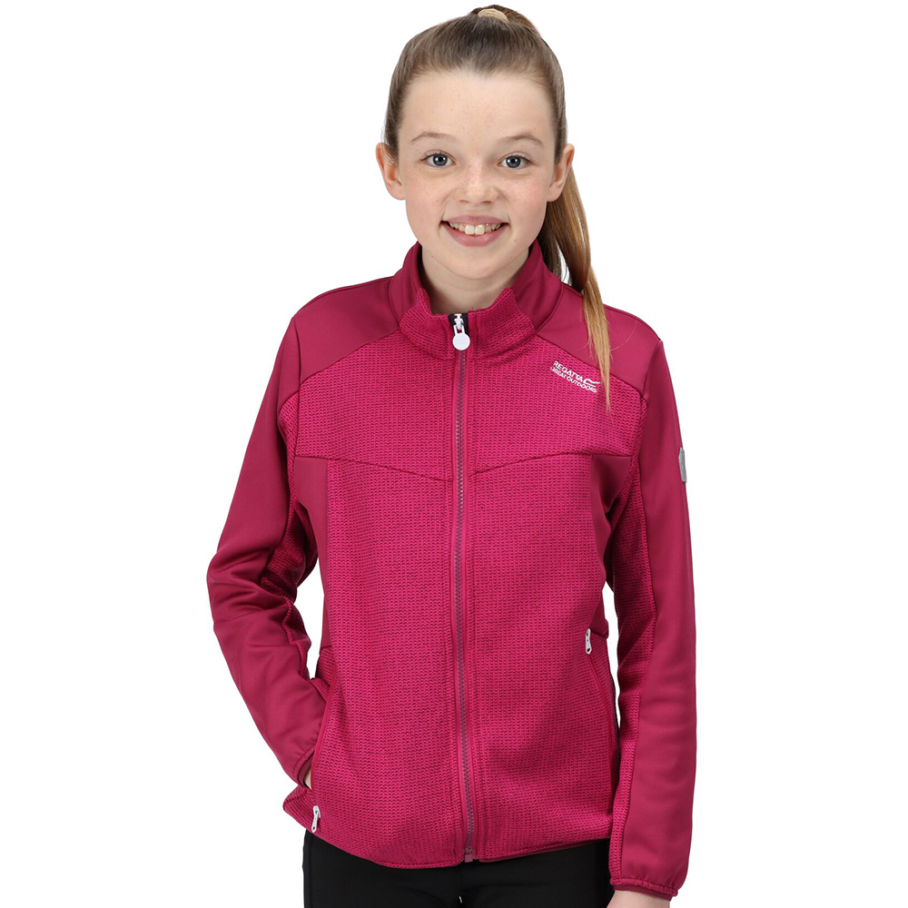 Regatta Girls Highton Ii Winter Full Zip Fleece Jacket 14 Years - Chest 86-98cm (height 164-170cm)