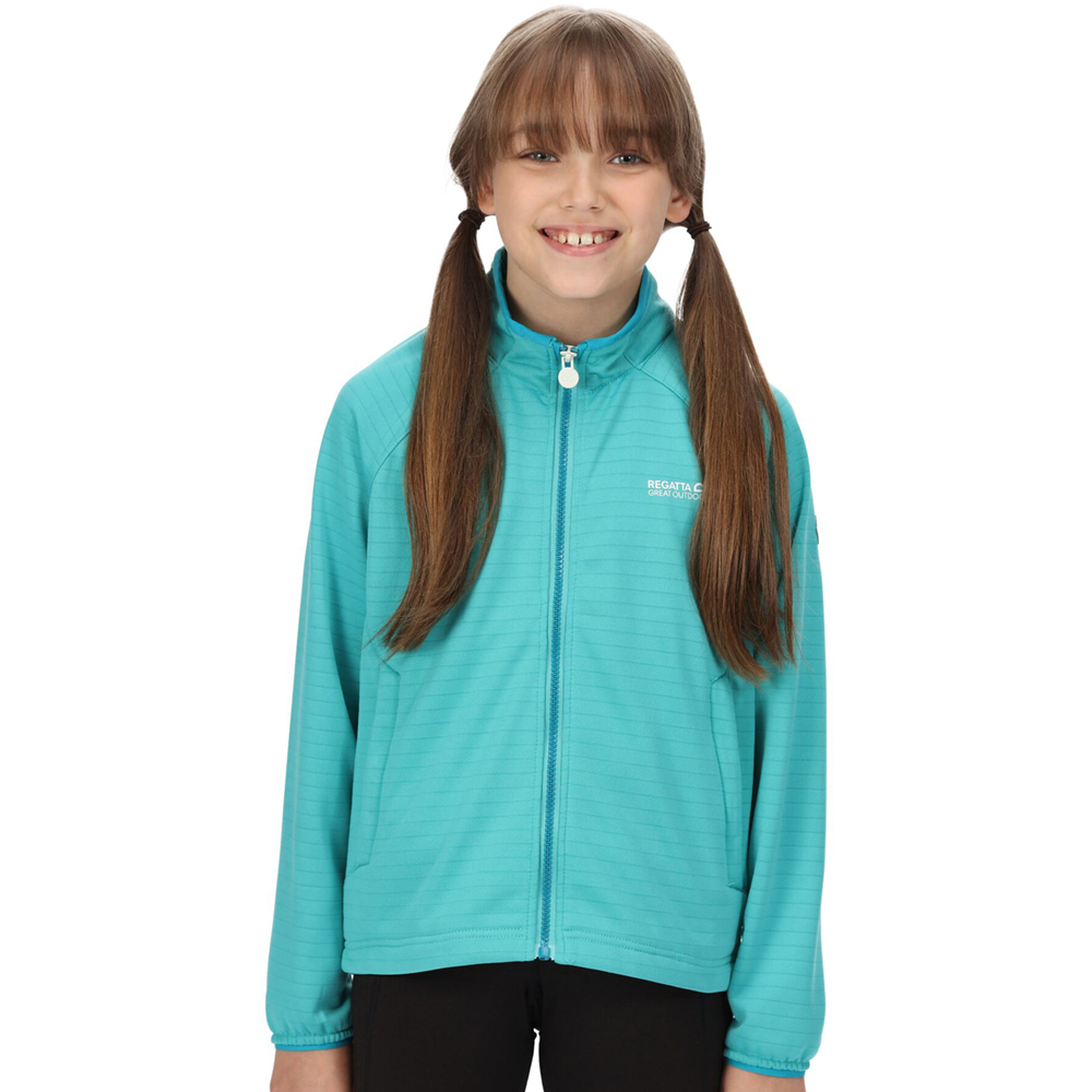 Regatta Girls Highton Reflective Stretchy Softshell Jacket 11-12 Years - Chest 75-79cm (height 146-152cm)