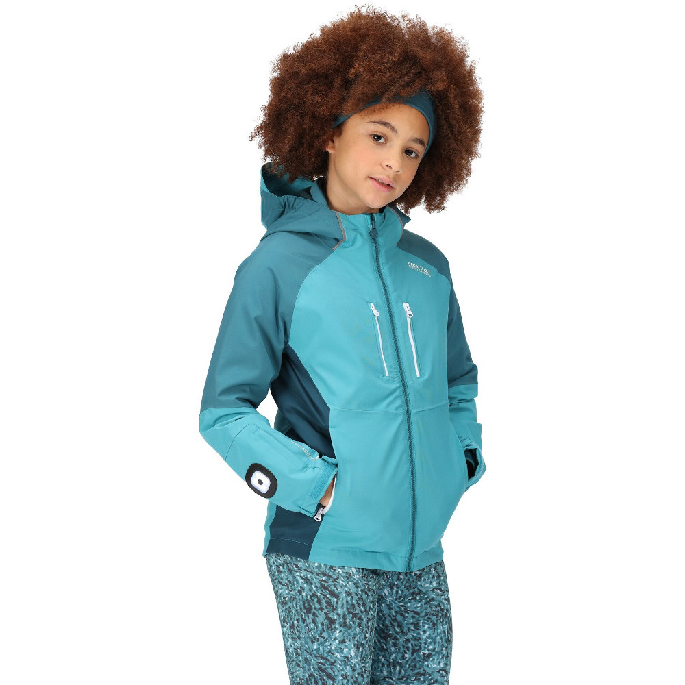 Regatta Girls Hydrate Vii Waterproof Breathable 3 In 1 Coat 11-12 Years - Chest 75-79cm (height 146-152cm)