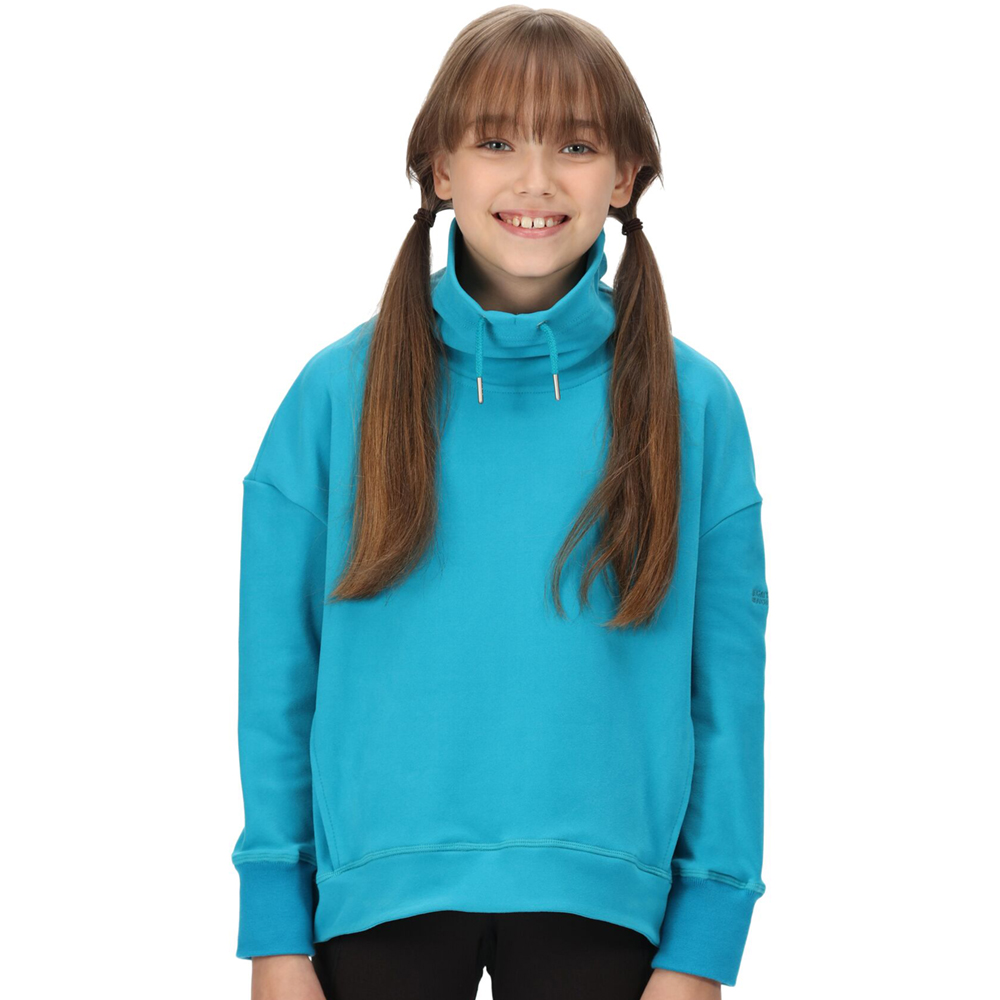 Regatta Girls Junior Laurden Soft Fleece Jacket 5-6 Years - Chest 59-61cm (height 110-116cm)