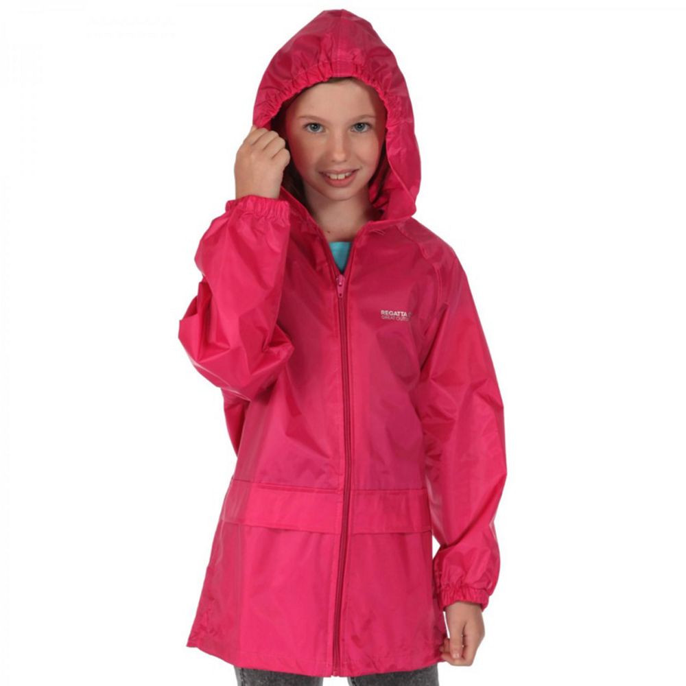 Regatta Girls Kids Stormbreak Waterproof Polyester Jacket 34 - Chest 83-85cm (height 158-164cm)