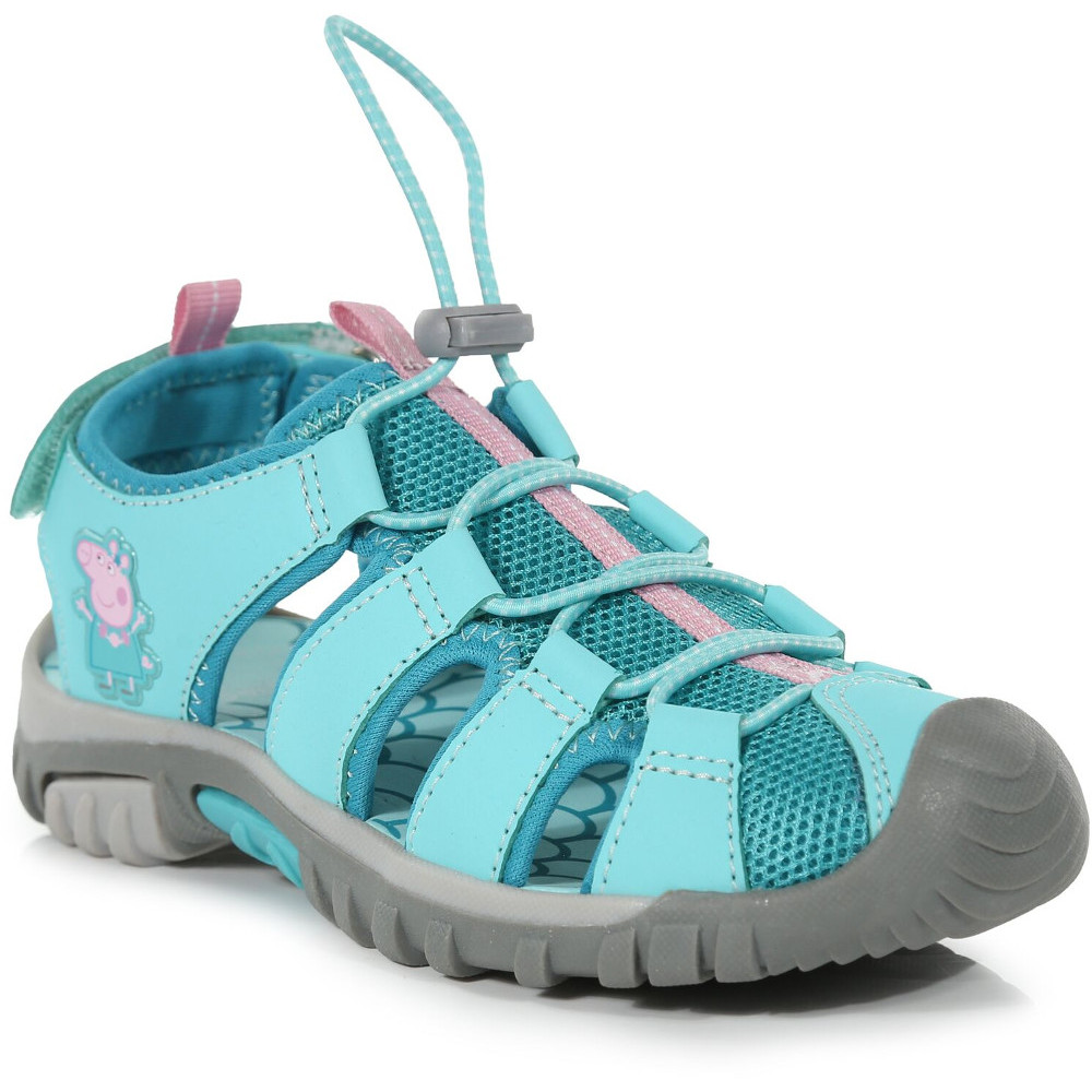 Regatta Girls Peppa Breathable Lightweight Walking Sandals Uk Size 4 (eu 21)