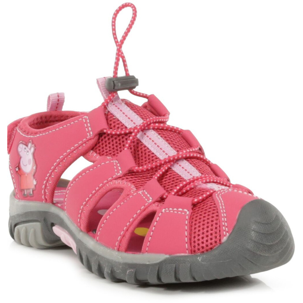 Regatta Girls Peppa Breathable Lightweight Walking Sandals Uk Size 5 (eu 22)