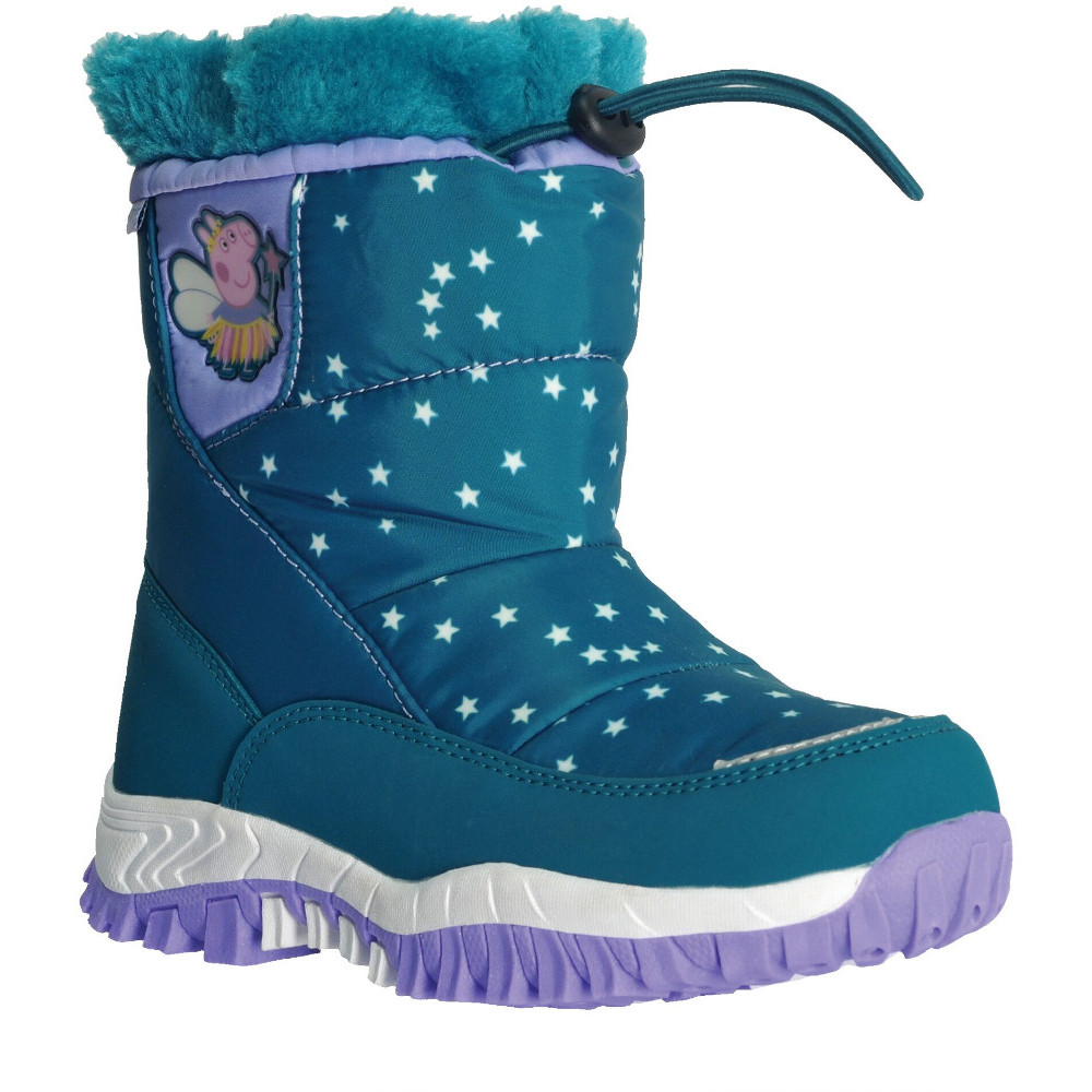 Regatta Girls Peppa Water Repellent Reflective Winter Boots Uk Size 11 (eu 30)