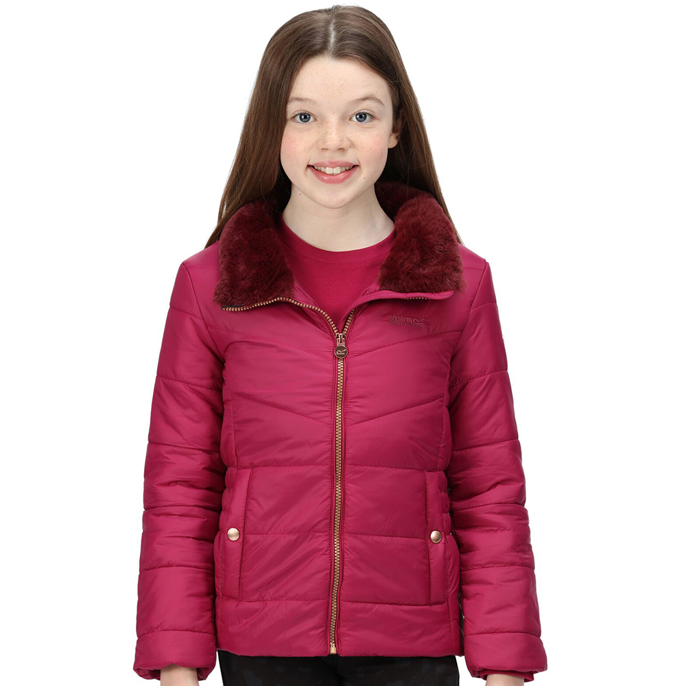 Regatta Girls Vedetta Padded Water Resistant Insulated Coat 11-12 Years - Chest 75-79cm (height 146-152cm)