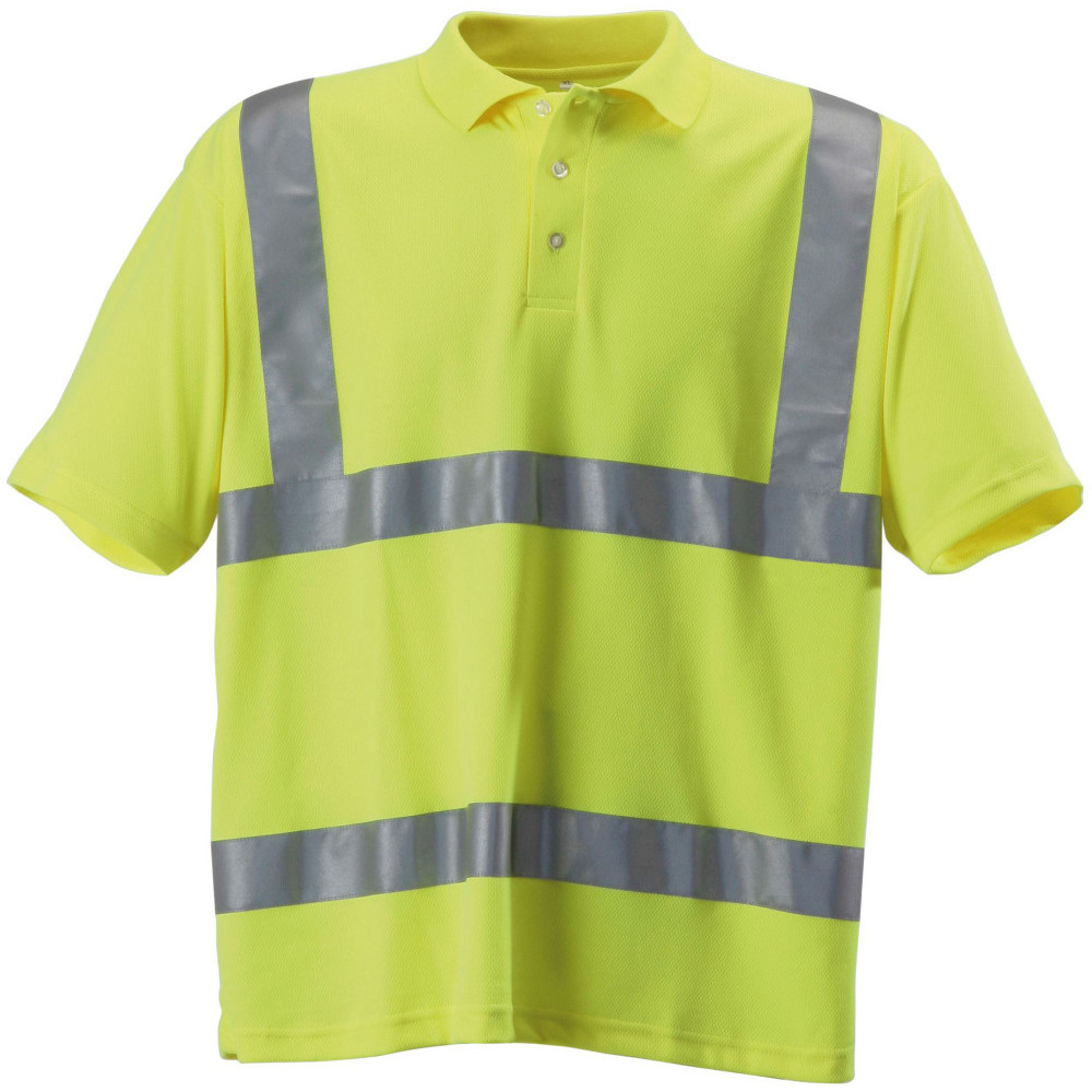 Regatta Hardwear Mens High Visibility Reflective Workwear Polo Shirt Xl - Chest 43-44 (109-112cm)