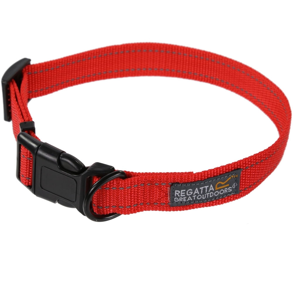 Regatta Hardwearing Stainless Steel Quick Release Comfort Dog Collar 30-55cm