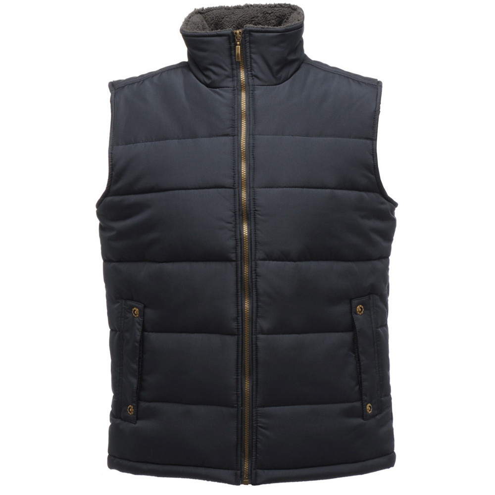 Regatta Mens Altoona Quilted Insulated Fleece Collar Gilet Bodywarmer Xs - Chest 36 (92cm)