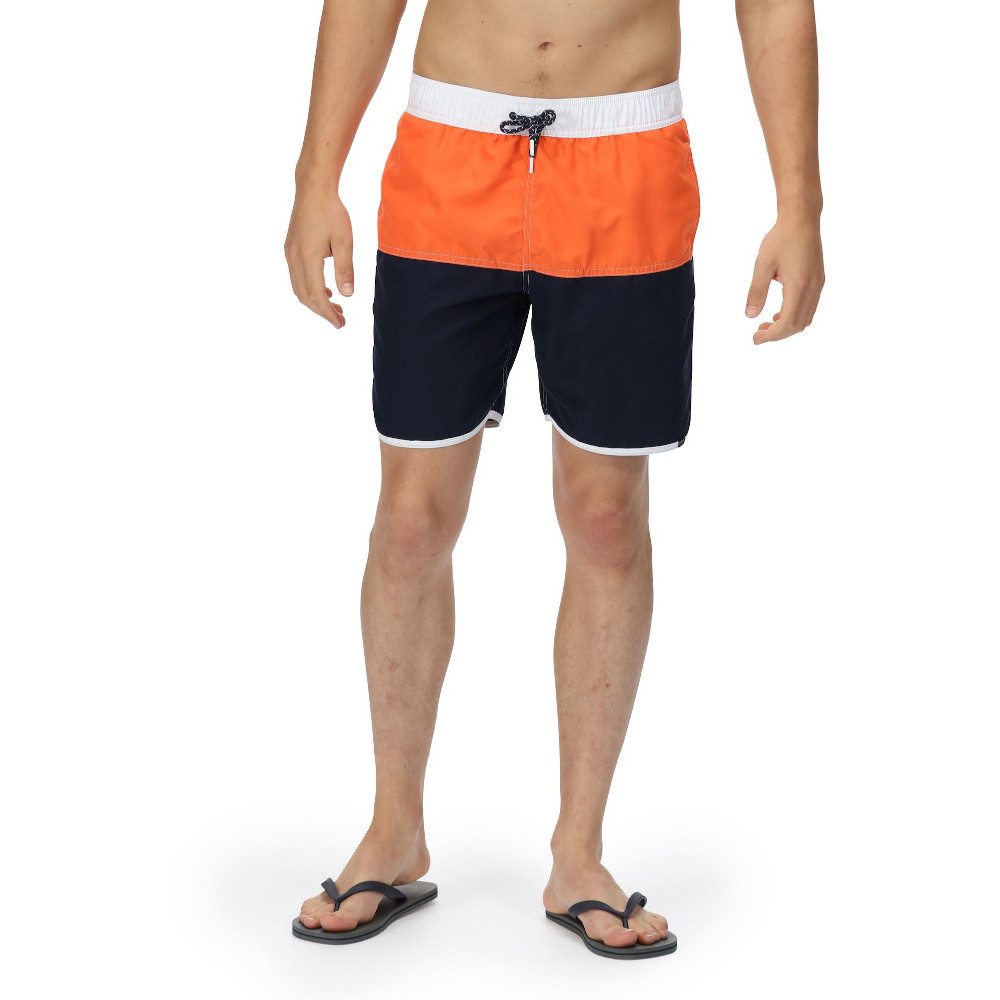 Regatta Mens Benicio Quick Drying Adjustable Swimming Shorts M- Waist 33-35 (84-89cm)