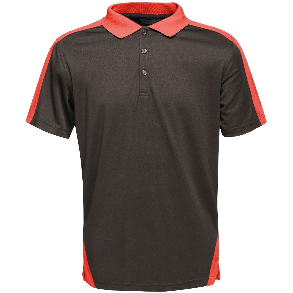 Regatta Mens Contrast Coolweave Quick Dry Work Polo Shirt 4xl - Chest 52-54 (132-137cm)