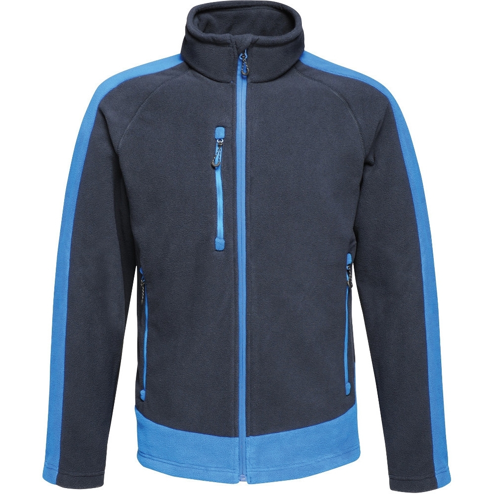 Regatta Mens Contrast Quick Dry Workwear Fleece Jacket 4xl - Chest 52-54 (132-137cm)