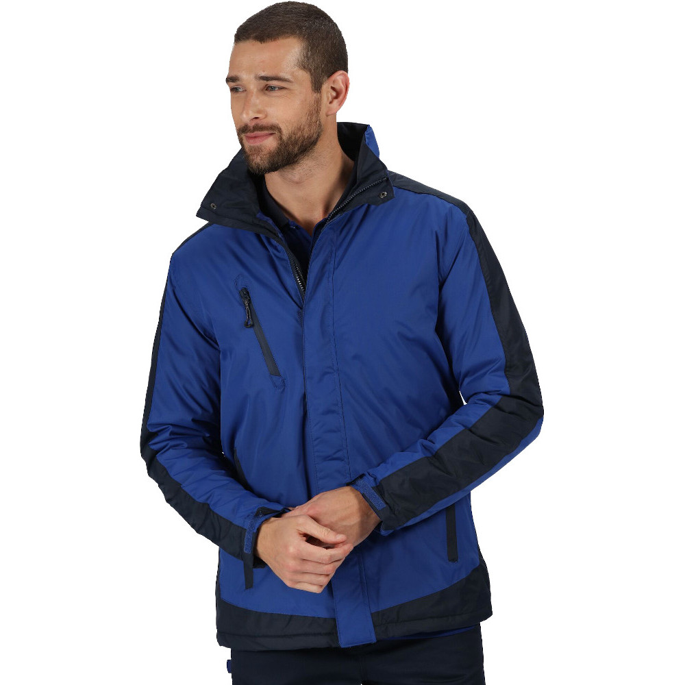 Regatta Mens Contrast Waterproof Insulated Workwear Jacket Xs - Chest 35-36 (89-91.5cm)