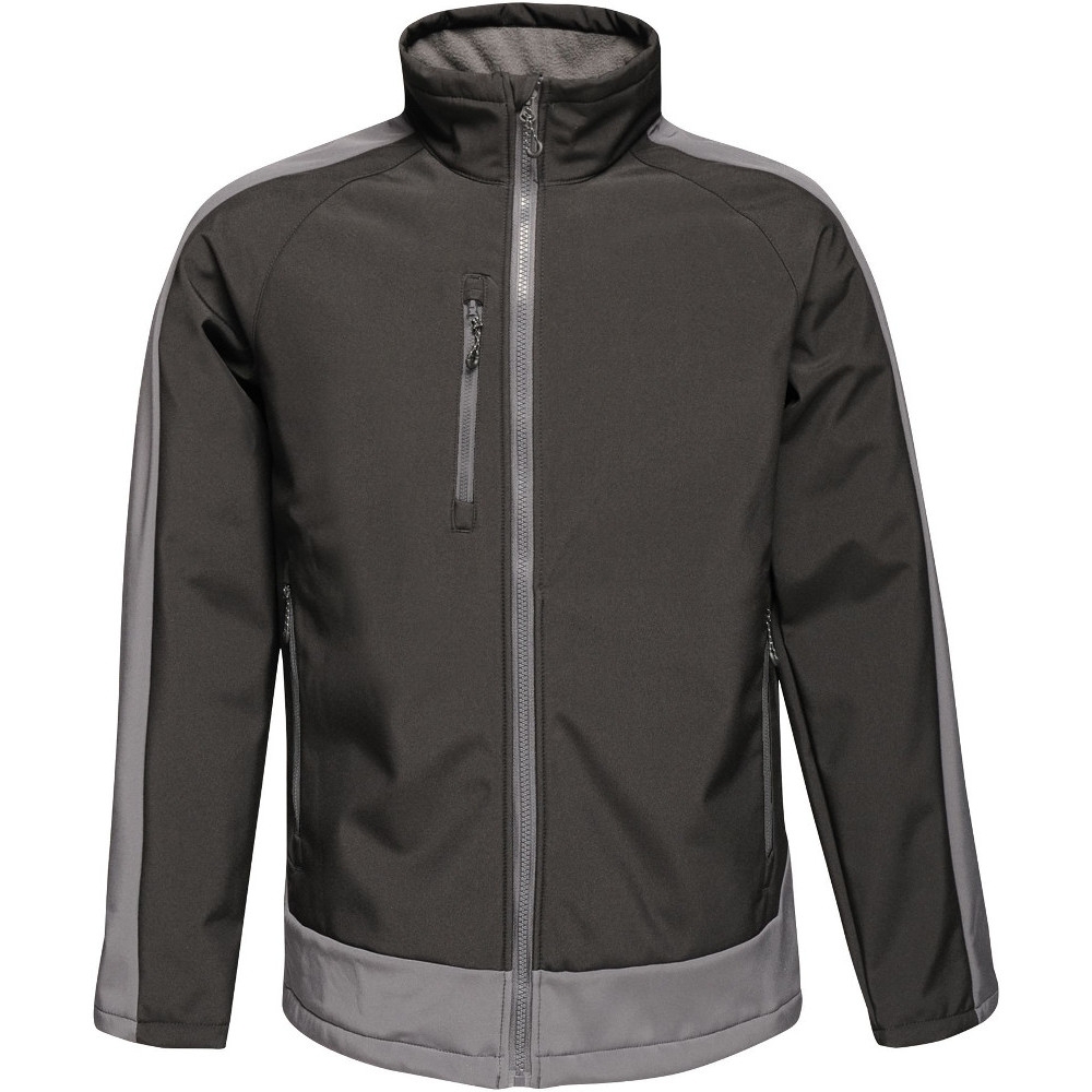 Regatta Mens Contrast Waterproof Softshell Workwear Jacket Xxl - Chest 46-48 (117-122cm)