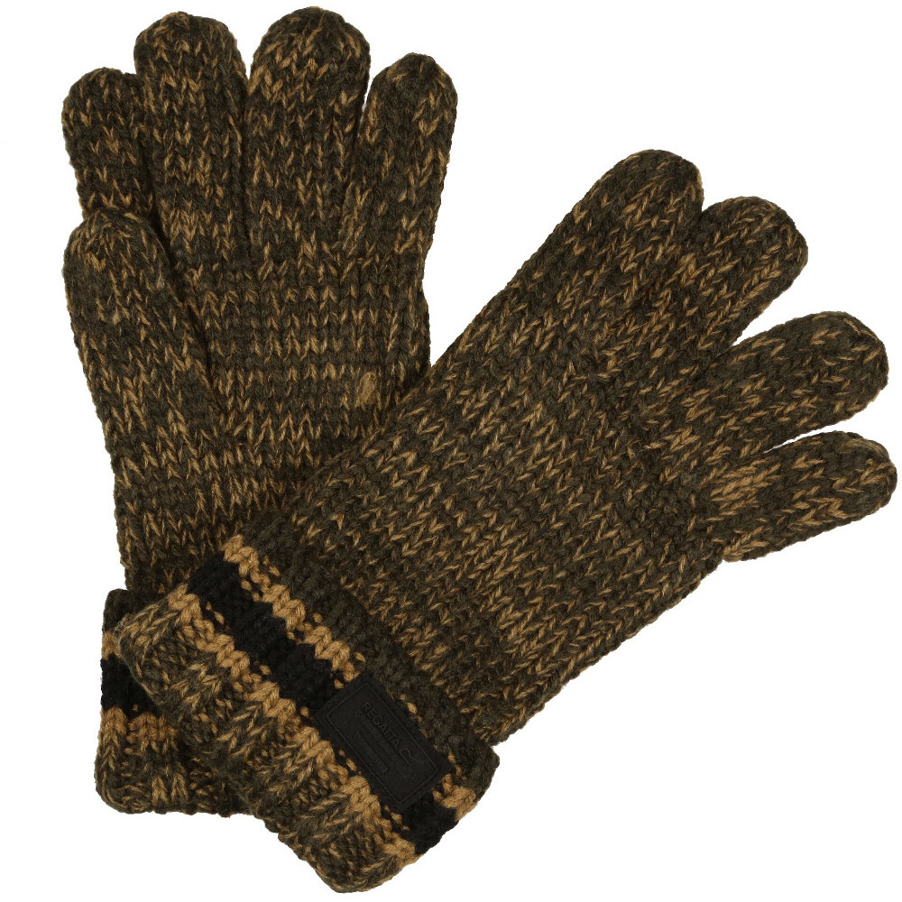 Regatta Mens Davion Iii Knitted Winter Gloves Small/medium